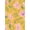 Yellow, Pattern 1, variant on ODIKA 4'x6' Yellow Pink Golden Floral Bliss Washable Area Rug Botanical Elegance with Vintage Charm for Home Office, Under Desk, Non-Slip Chair-Friendly, Flatwoven