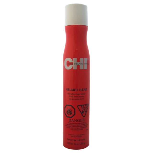 Laca para el cabello CHI CHI Helmet Head Extra Firm Hair Spray Laca para el cabello Unisex 10oz