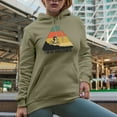 thumbnail image 2 of I Do My Own Stunts with Cyclist or Biker, Sand Hooded Sweatshirt or Hoodie, 3XL, 2 of 5