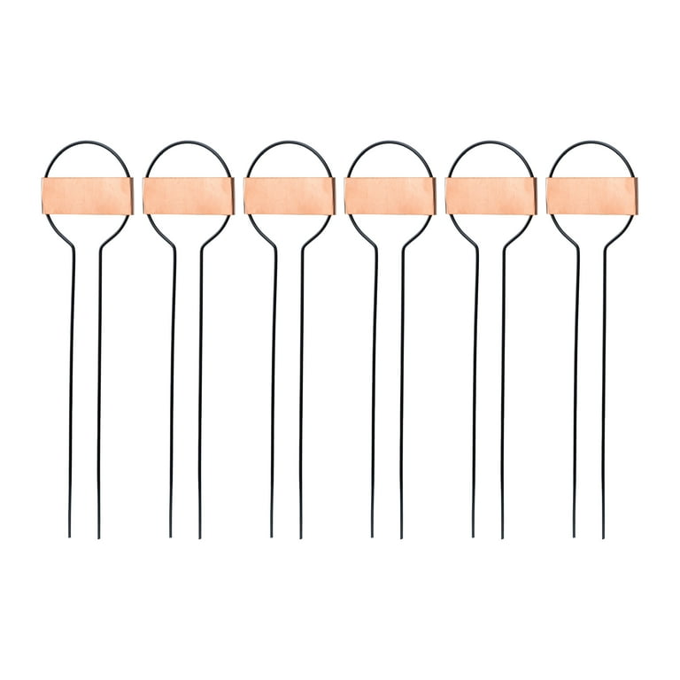 Mainstays 6 Pack Metal Black Plant Markers Pen Included