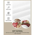 thumbnail image 2 of Dining Room Chair Seat Covers Set of 4, Vintage Merry Christmas Gingerbread Man Removable Stretch Chair Seat Cushion Slipcovers Protector for Holiday Party Festival Decoration Beige Red, 2 of 6