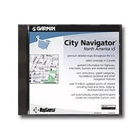 MapSource City Navigator North America v.7.0