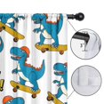 thumbnail image 4 of Blackout Kids Curtains,Cute Dinosaur Pattern Childrens Insulated Curtains Set Of 2,Bedroom Essentials,Toddler Room Decor 42x63in(106x160cm), 4 of 4