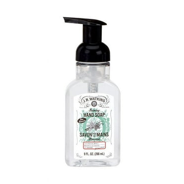 J R Watkins Foaming Hand Soap, Vanilla Mint, 9 fl oz (266 ml)