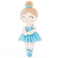 thumbnail image 3 of Gloveleya Soft Dolls Baby Girl Gifts Ballet Girls Plush Baby Doll Ballerina Blue 13 inch, 3 of 12