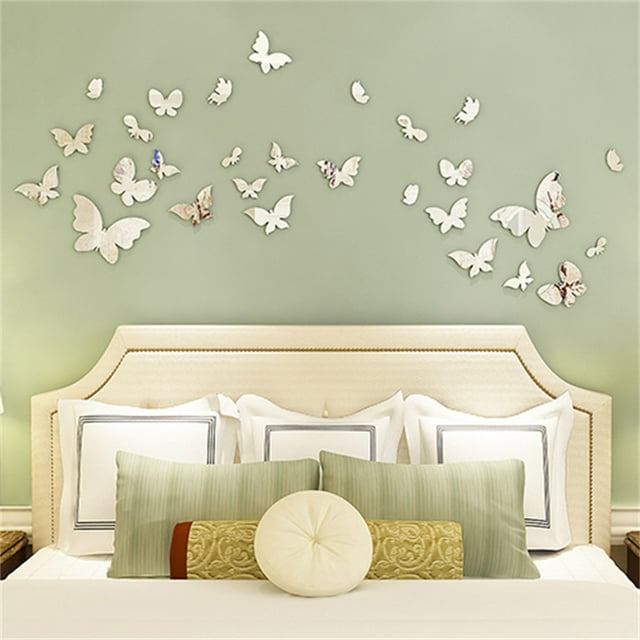 Decoraciones de Pared para la Sala de Estar Creativas Y Hermosas Pegatinas de Pared de Ojos, Pegatinas de Pared Voladoras Murales de Arte de Bricolaje, Casa, Dormitorio, Decoración de la Sala de Estar