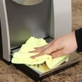 thumbnail image 4 of Arkwright Bulk Case of 400 Microfiber Cleaning Rags (8 Boxes of 50 Each), 12 x 12, Yellow, 4 of 7