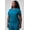 CARIBBEAN BLUE, variant on Women's Method Scrub Top, 2-Pocket V-Neck - MotionTech Fabric, 4-Way Stretch, Wrinkle-Resist, Anti-Shrink, Semi-Slim Fit (Sizes Vary)
