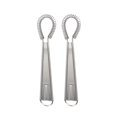 thumbnail image 1 of 2pcs Stainless Steel Egg Beater Spring Manual Whisk Hand Held Cream Stirrer Milk Blender Coffee Mixer, 1 of 4