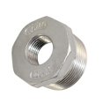 thumbnail image 1 of Megairon 1-1/4"" macho NPT a 1/2"" hembra NPT hembra reductor/buje reductor adaptador de montaje de tubería de acero inoxidable SS 304 buje hexagonal, 1 of 5