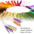 thumbnail image 2 of Yazoeia Knitting Needles, Multicolor Circular Sweater Needles, 12Pcs Plastic Circular Tube Knitting Needles Kit Sweater Needle Set(40CM Long) CJC912-187462, 2 of 9