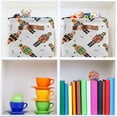 thumbnail image 6 of Storage Basket Cartoon Nutcracker Foldable Canvas Laundry Baskets Bin Waterproof Inner Layer with Sturdy Handles for Toy Nursery Blanket Clothes 1 Pack, 6 of 7