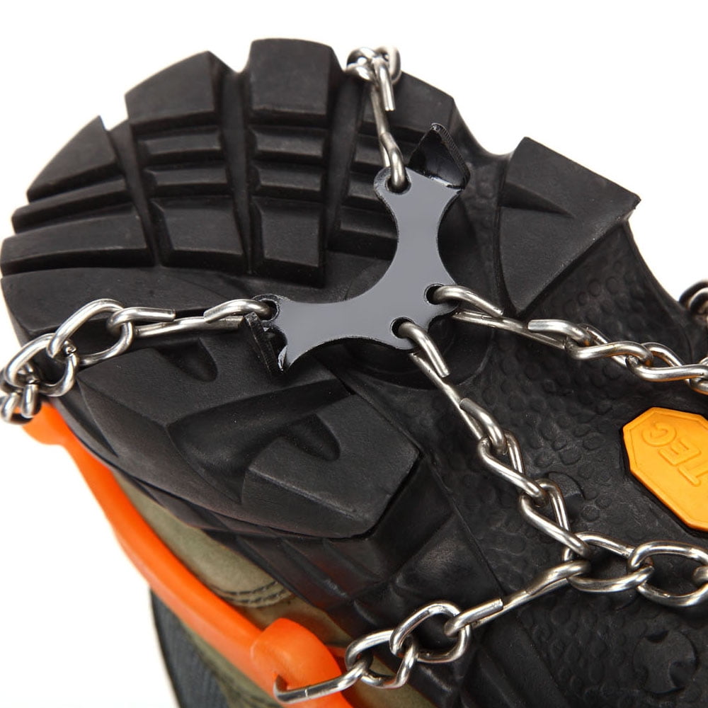 Snow Grippers for Shoes Ice Creepers Ice Traction Cleats Easy Over Anti