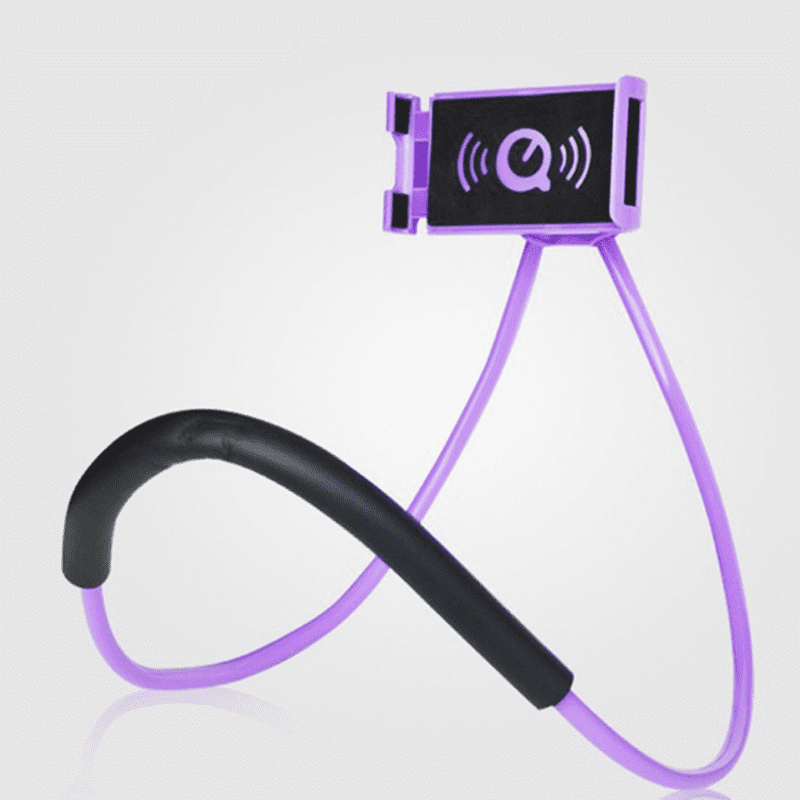 Myriann Lazy Neck cell Phone Holder Practical Design Neck Hanging Mobile Phone Holder Stands