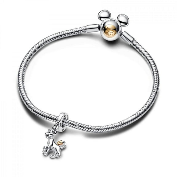 Pandora Disney 100th Anniversary Simba Lab-grown Diamond Dangle Charm