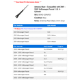 thumbnail image 2 of Antenna Mast - Compatible with 2001 - 2005 Volkswagen Passat 1.8L 4-Cylinder 2002 2003 2004, 2 of 2