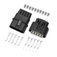 thumbnail image 1 of Unique Bargains 5 Pin Mass Air Flow Sensor Meter Connector Plug Male Female Wire Terminal Connector for Honda FK2 FK8, 1 of 6