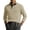 Beige, variant on Mens Shirts Casual Button Down Stand Collar long Sleeve Henley Pullover Sweatshirt Polo Shirts