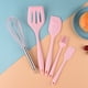thumbnail image 3 of Juego de utensilios de cocina de 5 piezas, utensilios de cocina de silicona fáciles de limpiar, utensilios de cocina para utensilios de cocina antiadherentes (acero inoxidable rosa), 3 of 5