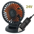 thumbnail image 1 of MYG Car Electric Fan 12/24V Large Truck Car USB Interface Air Conditioning Small Fan, 1 of 7