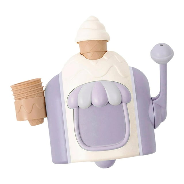5 Piezas Juguete de Burbujas Máquina de Burbujas Juego de Pastel de Burbujas Juguete de Baño Infantil Hecho de PP Adecuado para Cumpleaños Fiestas Temáticas Baño Infantil