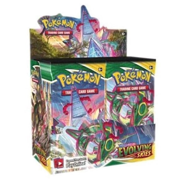 Boîte-cadeau de 360 Pcs pack d'Amélioration Évolution Ciel Cartes à Jouer Mignonnes de Dessin Animé pour Enfants en Papier