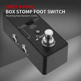 thumbnail image 3 of 10PCS Guitar Effects Pedal Footswitch 3PDT Stomp Pedal Switch 9-Pin Locking Push Button Foot Switch, 3 of 6