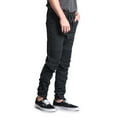 thumbnail image 2 of Victorious Men's Scrunch Stacked Biker Twill Jogger Pants JG882 - Textured Black - Small, 2 of 6