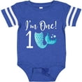 thumbnail image 3 of Inktastic 1st Birthday Mermaid Party Girls Baby Bodysuit, 3 of 5