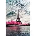 thumbnail image 2 of Gee, Tonee 13x18 White Modern Wood Framed Museum Art Print Titled - IR on Lady-Paris - Infrared Photography, 2 of 4
