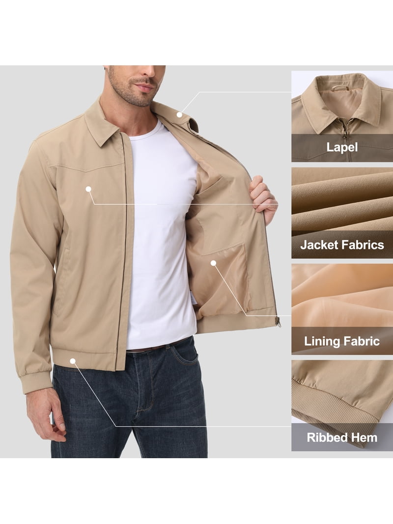 Windbreaker Jacket Golf Windproof Top Tyhengta Men's Lightweight