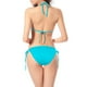 thumbnail image 3 of Conjunto de Bikini Acolchado sin Mangas, Traje de Baño de Corte Alto para la Playa Y la Piscina, 3 of 6
