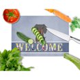 thumbnail image 2 of Caroline's Treasures Dachshund Black Tan Welcome Glass Cutting Board Large, 2 of 2