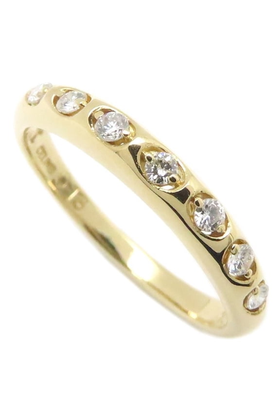 Pre-Owned CELINE Diamond Ring, 0.13ct Diamond, 18K Yellow Gold, Women's, Item No. 295300