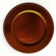 thumbnail image 5 of LOVEVER Charge It by Jay Beaded Charger 13 Decorative Melamine Service Plate for Home Professional Dining Perfect for Upscale Events Dinner Parties Weddings Banquets Catering Copper, 5 of 5