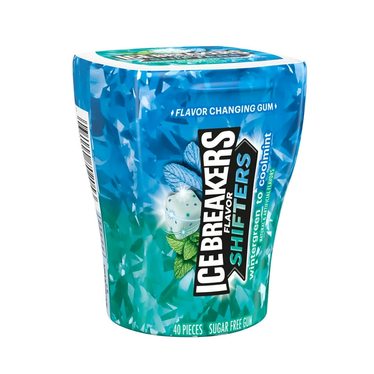 Ice Breakers Flavor Shifters Wintergreen to Coolmint Flavored