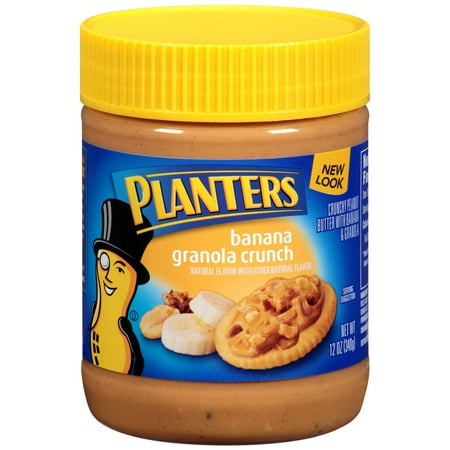 Planters Banana Granola Crunch Peanut Butter 12 oz. Jar