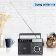 thumbnail image 2 of Radio portátil de onda corta Retekess TR629 AM FM Digital LCD, 2 of 9