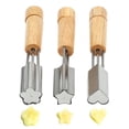 thumbnail image 2 of Frutas De Acero Inoxidable Cortador De Galletas Para Hornear Con Mango Para Pasteles Galletas Fruta 3 Uds Cortador Vogacara HA036225-00, 2 of 6
