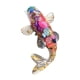 thumbnail image 1 of Estatua de pez koi de cristal de 2,3 pulgadas, adorno coleccionable para coche, adorno de buena suerte Estilo A, 1 of 9