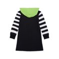 thumbnail image 3 of Beetlejuice Halloween Cosplay Hoodie Dress with Long Sleeves, Sizes 4-12, 3 of 3