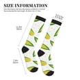 thumbnail image 2 of Lsque Corns Pattern Sport Compression Socks for Men & Women 15-20 mmHg Knee High Nurse Pregnant Running Medical and Travel Athletic, 2 of 6