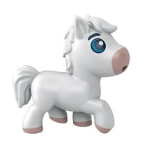 Mini Collectible Figures Precious Ponies Inspired by The Movie Spirit Untamed - Pony Sequoia ~ White Horse with White Trim ~ Unopened Identified Blind Mystery Bag ~ Series 1