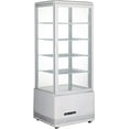 thumbnail image 1 of Vitrine Commerciale en Verre de 25,8 Gallons pour Gâteaux Réfrigérés avec Dégivrage Automatique 110 V, 1 of 8