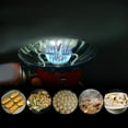 thumbnail image 2 of KONTONTY Réchaud de Camping Portable en Alliage d'Aluminium pour Cuisine Extérieure avec Design Coupe-Vent Multi 6.5x4 Pouces, 2 of 8