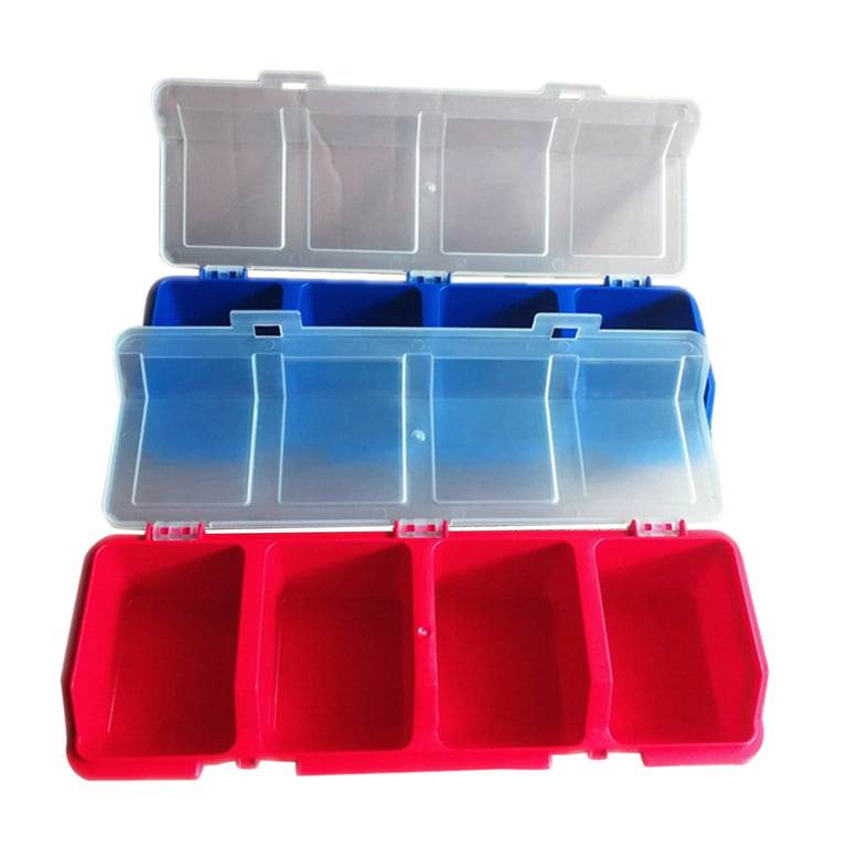 Parts Storage Organizer Box Plastic Compartment Boxes with Cover
