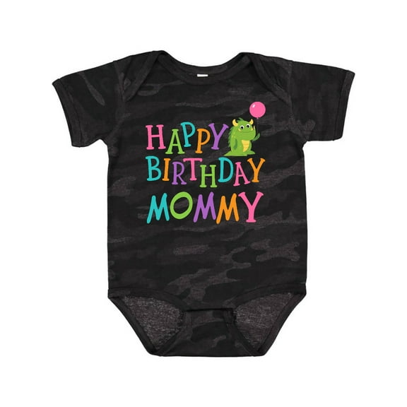Inktastic Happy Birthday Mommy Party Boys or Girls Baby Bodysuit