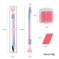thumbnail image 2 of 2025 News Automatic Refillable Diamond Art Pens Tools with Transparent Box, Rhinestone Picker Tool with 6 Red Wax Refills, Diamond Art Accessories for DIY Crafts Nail Art (Blue and Pink), 2 of 7