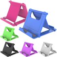 thumbnail image 1 of CHUANK 6PACK Desktop Cell Phone Stand Holder  Portable Universal Desk Stand for  Mobile Smart Phone Tablet Display, 1 of 6