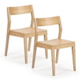 thumbnail image 5 of Plank+Beam Modern Dining Chair Set of 2, Solid Wood Chairs for Kitchen, Office, Living Room, 5 of 7